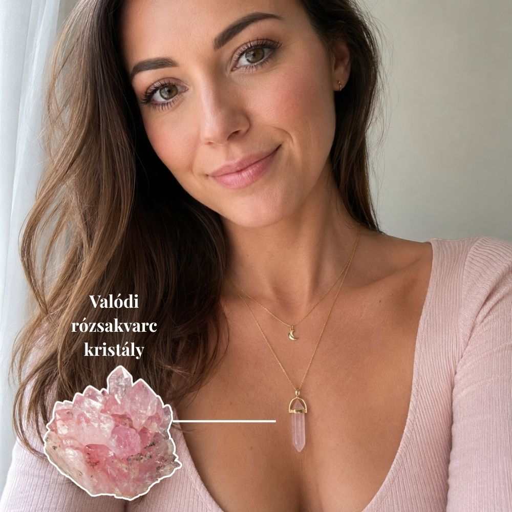 Self Love nyaklánc – rózsakvarc ásvánnyal