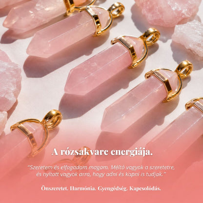 Self Love nyaklánc – rózsakvarc ásvánnyal