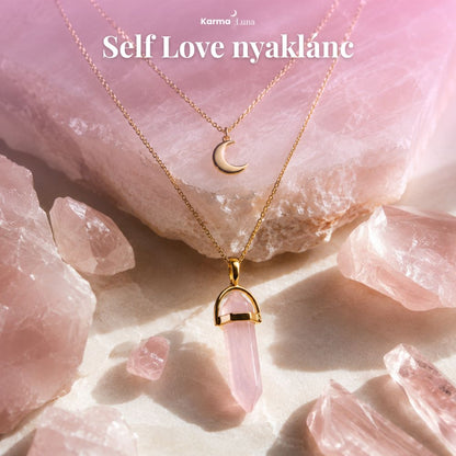Self Love nyaklánc – rózsakvarc ásvánnyal